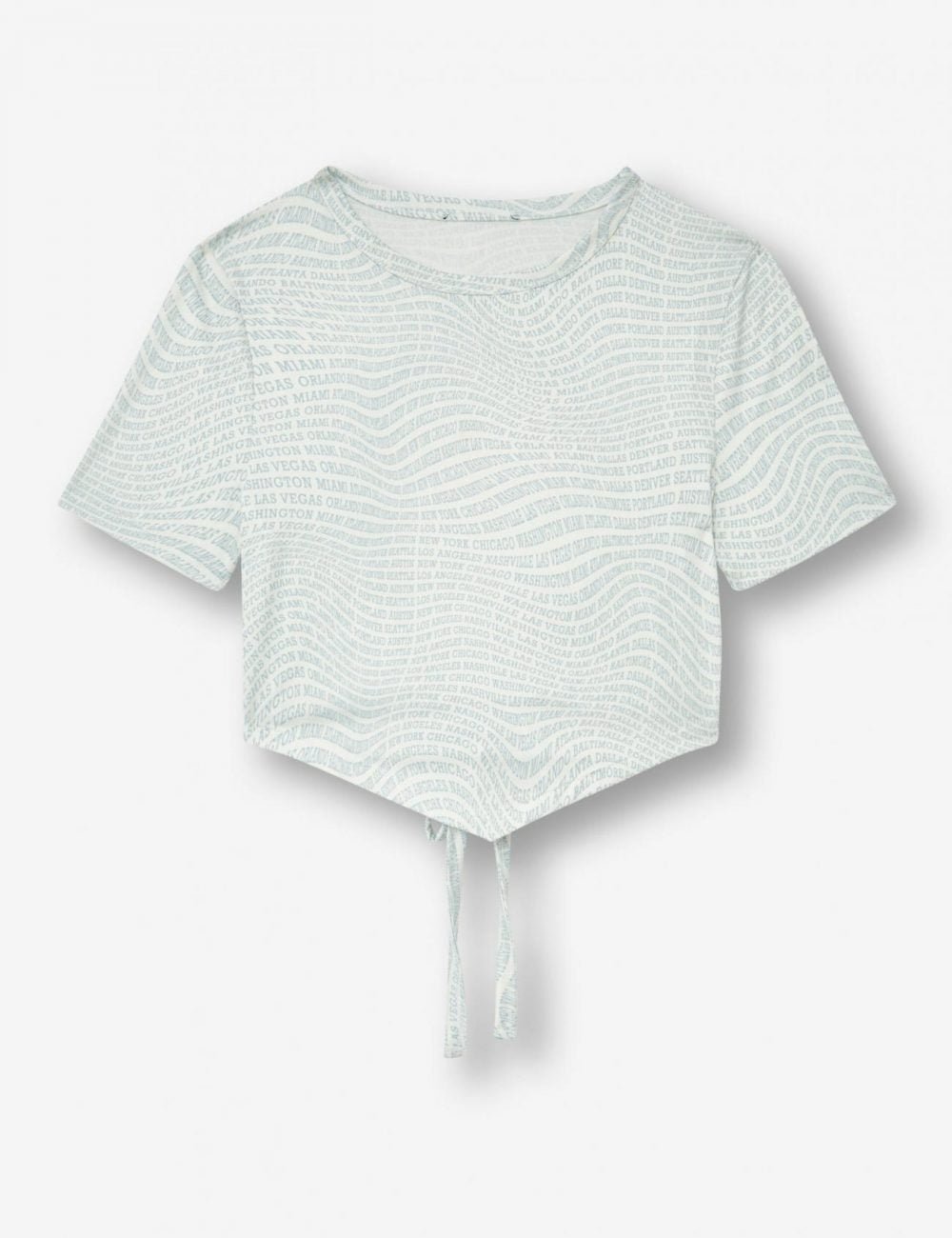 DCMJWTS022_3 Jennyfer dámsky crop top (krátke letné tričko) – biela – Obrázok 4
