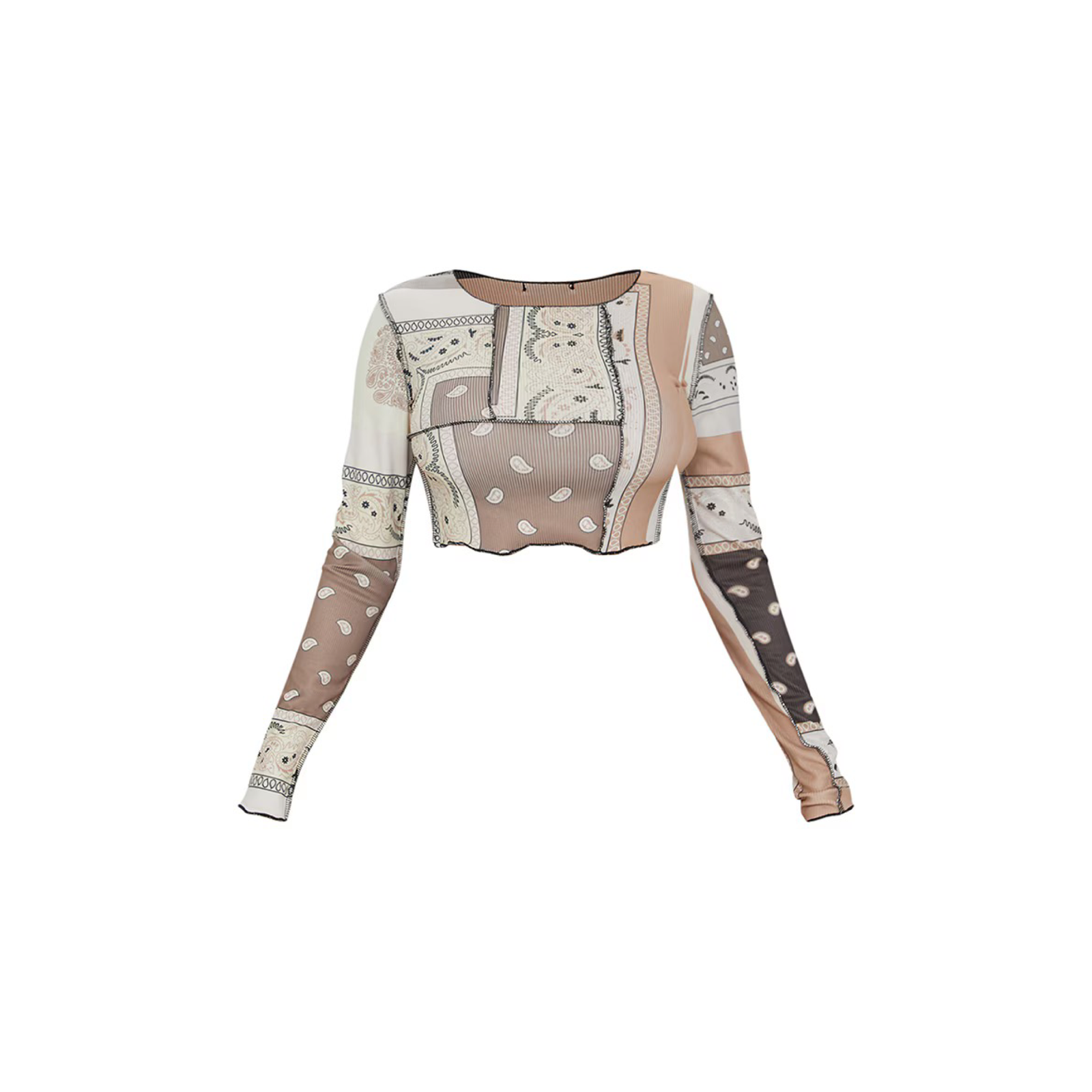Dámske crop top tričko – Obrázok 5