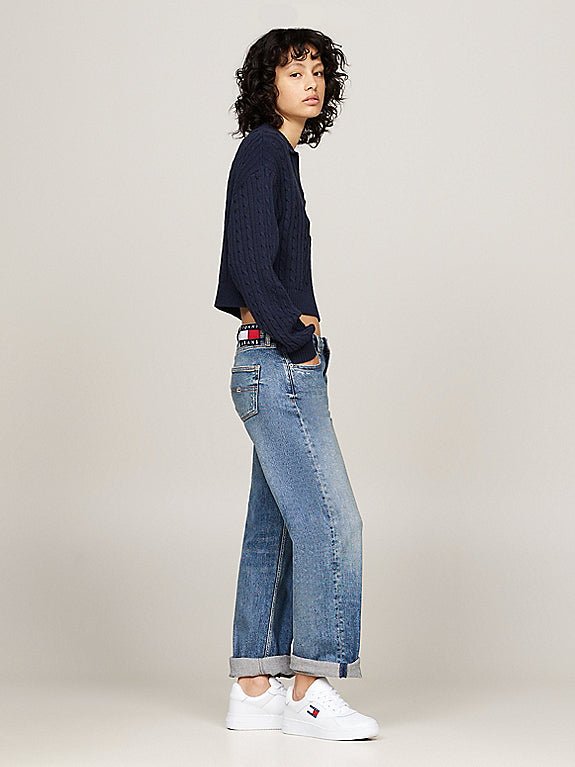 IMG_2840 Tommy Hilfiger Jeans nízke dámske tenisky - biela – Obrázok 11