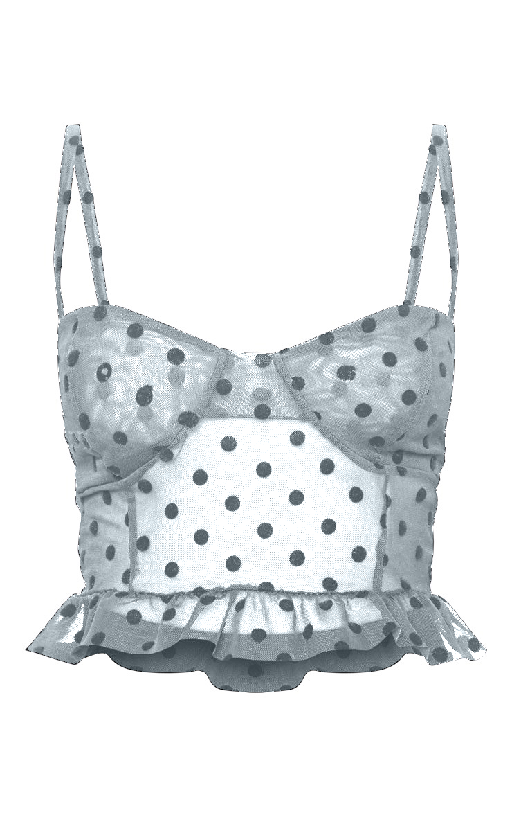 IMG_6153-1 PRETTYLITTLETHING dámsky crop top (krátke letné tričko) – biela, čierna – Obrázok 4