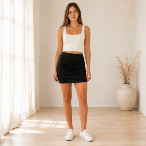 jennyfer cierna mini sukna