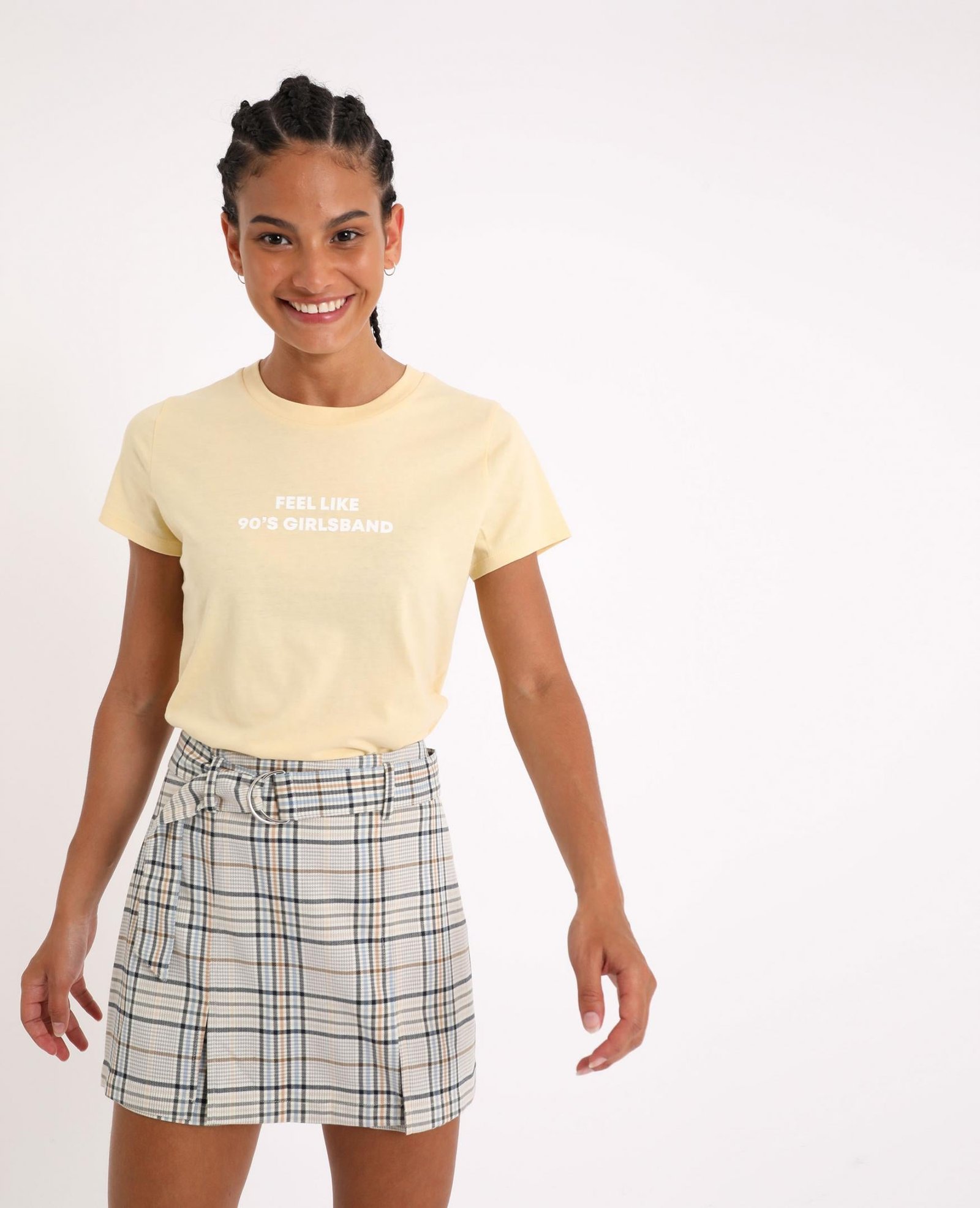 camiseta-bc3a1sica-amarillo-mujer-camiseta-top-pimkie_3-1 PIMKIE dámske tričko na leto s bavlnou – žltá