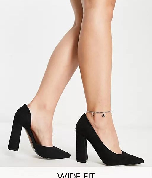 ASOS dámske lodičky do práce čierne